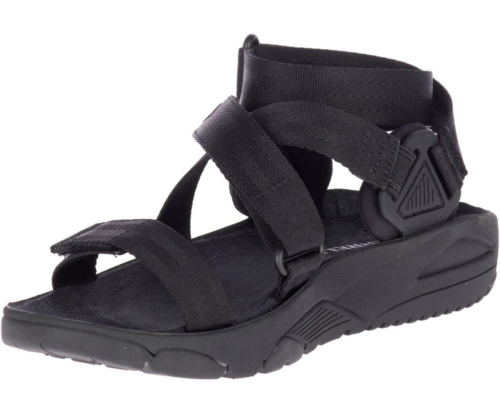 Merrell Sandaler Dame - Belize Mid Web - Sort - NCV531276